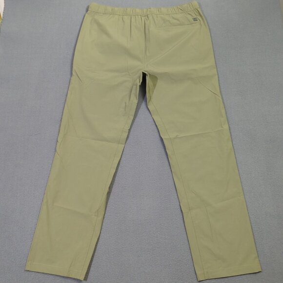 Huk Pants Men's XL Green Creekbed Pant Performance Fishing Outdoor Belted - Picture 2 of 10